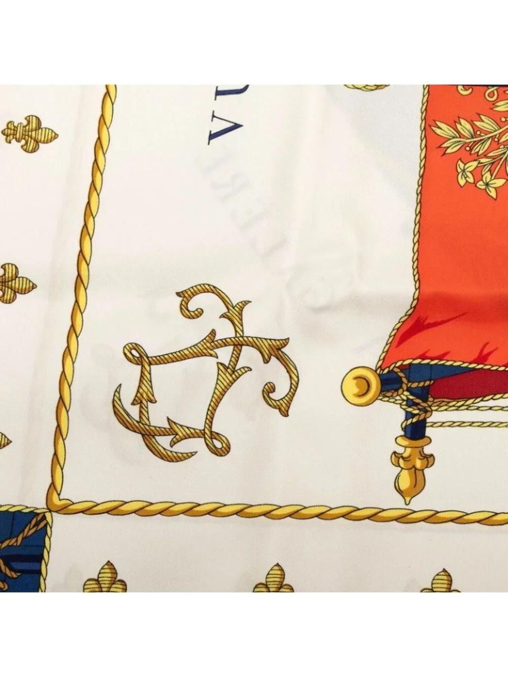 ★SOLD★ Hermes Carre 90 Vue du Carrosse Galere Reale Scarf Multicolor - Picture 4 of 8